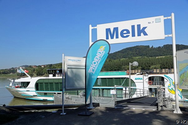 Mole Melk an der Donau