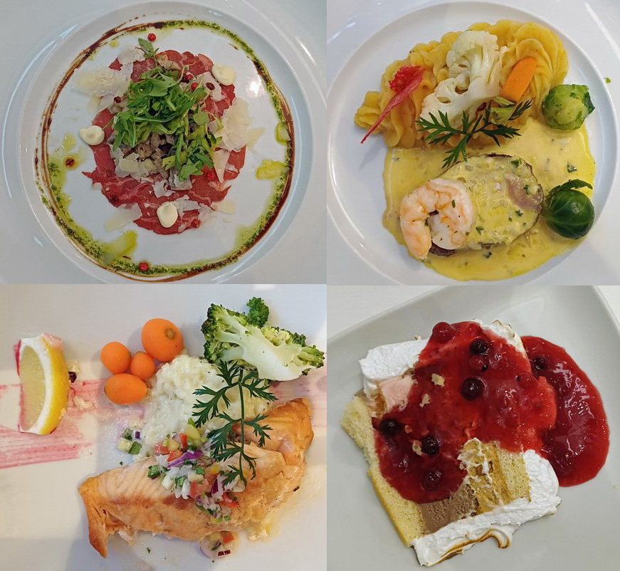 Galadinner auf der MS Amina