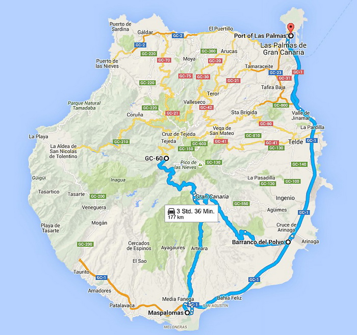 Gran Canaria Route