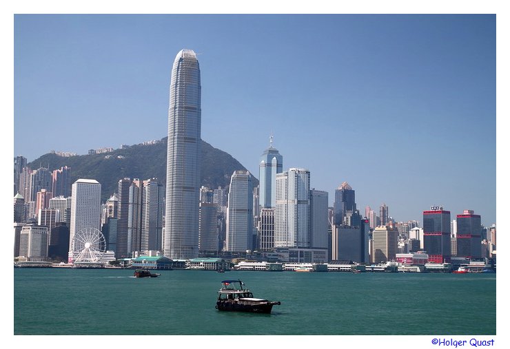 Skyline Hong Kong Island
