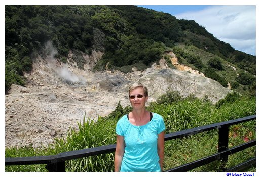 Ela im Sulphur Springs Park - St. Lucia