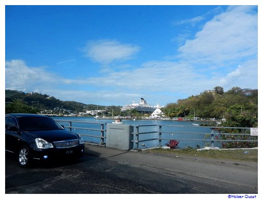 Zu Fu� unterwegs nach Castries