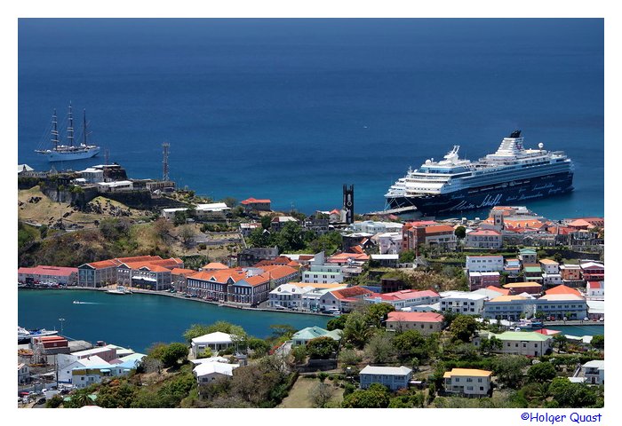 Fort Frederick - Blick auf St. George - Grenada Fort Frederick - Blick auf St. George - Grenada