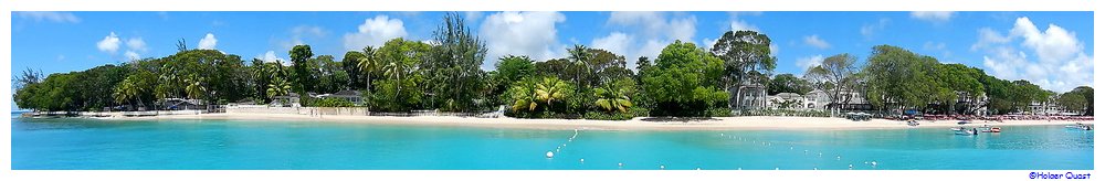 Sandy Lane Beach auf Barbados