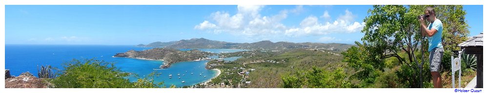 Antigua - Shirley Heights Panorama