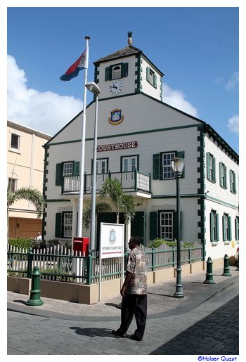 Courthouse von Philipsburg - St Maarten