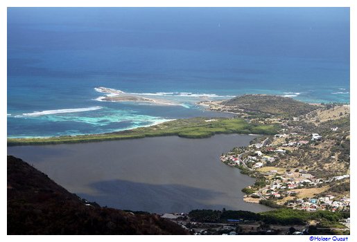 Blick vom Pic Paradis - St Maarten 