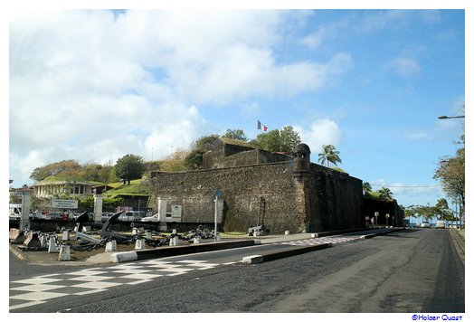Festung Fort-de-France auf Martinique