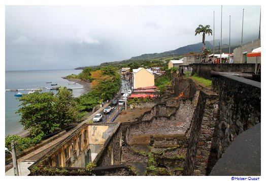 Ruinen in St. Pierre - Martinique