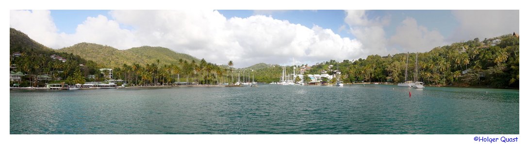 Marigot Bay  Traumbucht auf St Lucia