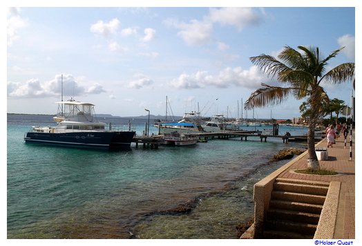 Promenade in Kralendijk Bonaire Promenade in Kralendijk Bonaire
