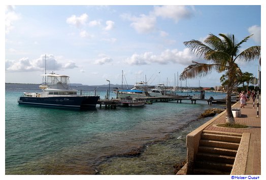 Promenade in Kralendijk Bonaire