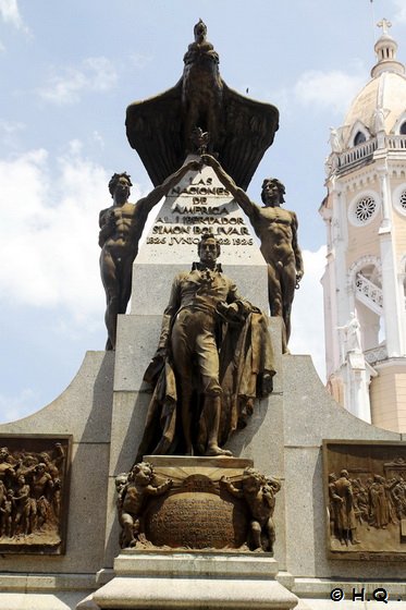 Denkmal von Simon Bolivar - Panama City