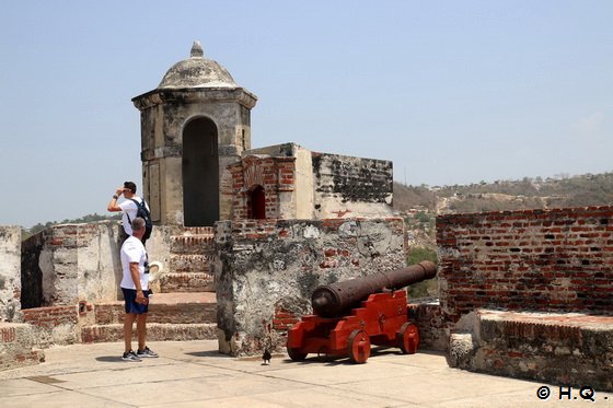 Festung San Felipe de Barajas - Cartagena - Kolumbien