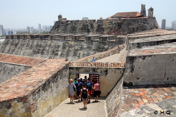Festung San Felipe de Barajas - Cartagena - Kolumbien
