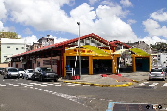 Fischhalle in Fort-de-France, Martinique