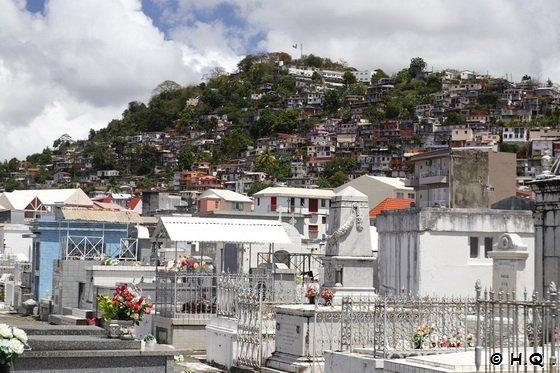 Friedhof in Fort-de-France, Martinique Friedhof in Fort-de-France, Martinique