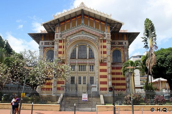 Bibliotheque Schoelcher in Fort-de-France, Martinique Bibliotheque Schoelcher in Fort-de-France, Martinique