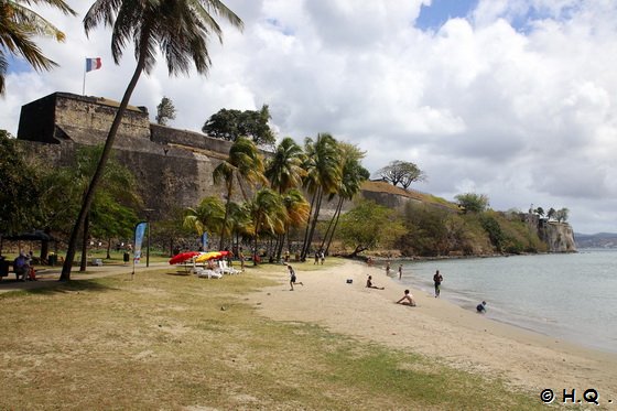 Fort Saint Louis in Fort-de-France, Martinique