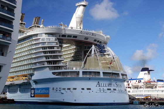 Allure of the Seas auf St Maarten