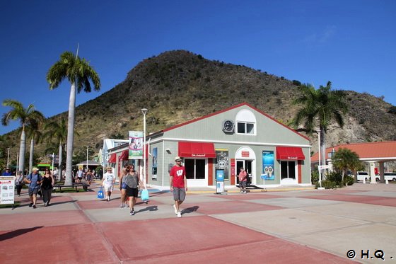 Duty Free im Hafen von St Maarten