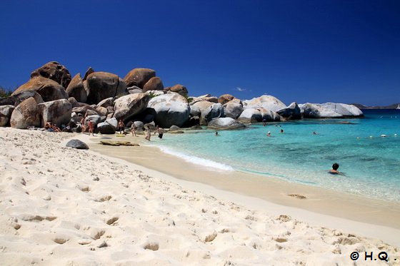 Traumstrand Devils Bay auf Virgin Gorda