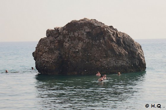 Felsen der Aphrodite Auf Zypern