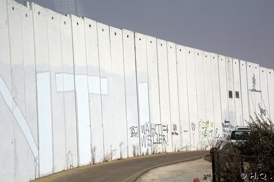 Grenzanlage zwischen Israel und Bethlehem Grenzanlage zwischen Israel und Bethlehem