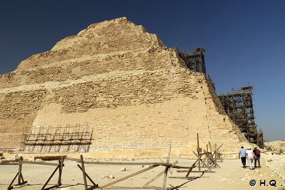 Djoser Pyramide in Sakkara gypten