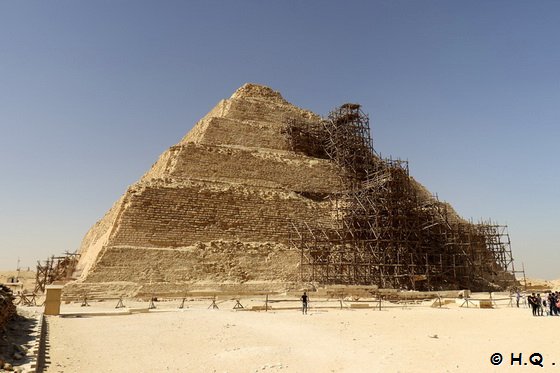 Djoser Pyramide in Sakkara Ägypten