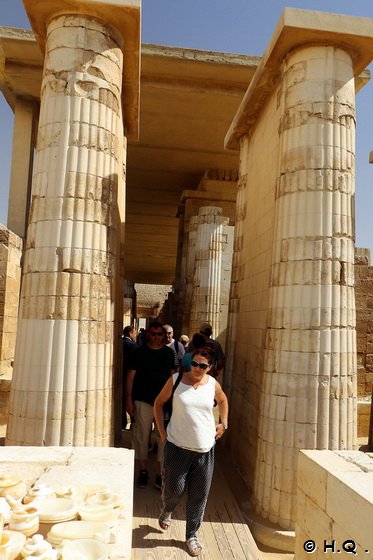 Eingang der Grabanlage Sakkara Ägypten Eingang der Grabanlage Sakkara Ägypten