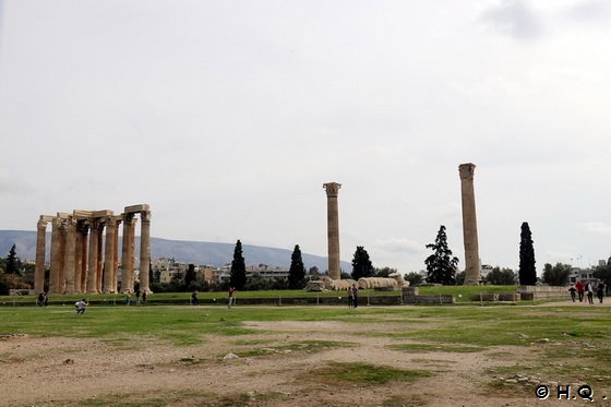 Zeus Tempel in Athen Zeus Tempel in Athen