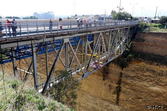 Brcke ber den Kanal von Korinth