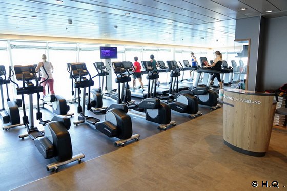 Fitness-Bereich  - Mein Schiff 1 - TUI-Cruises