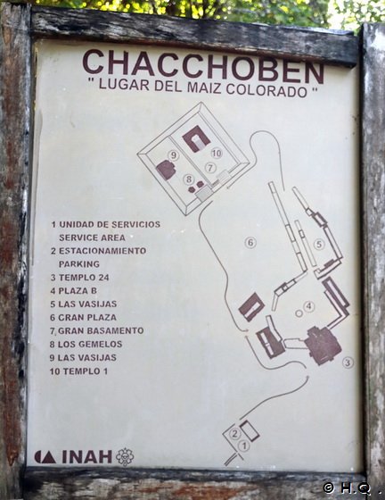 Mayastätte Chacchoben - Mexiko