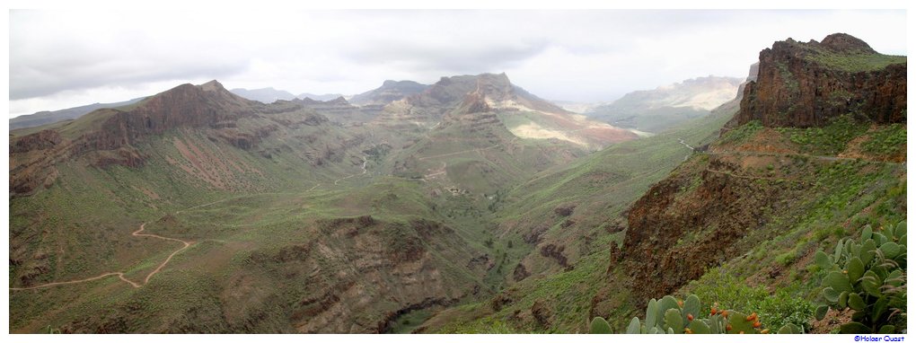 Berglandschaft von Gran Canaria