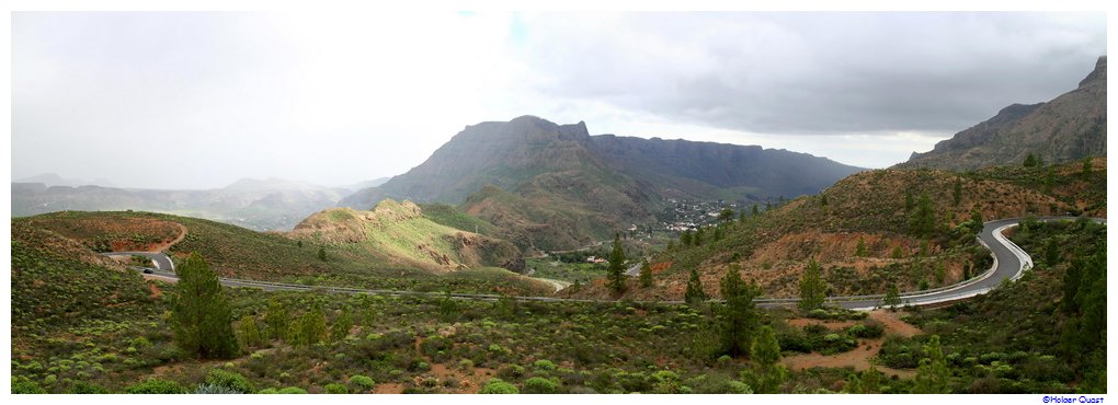 Berglandschaft von Gran Canaria