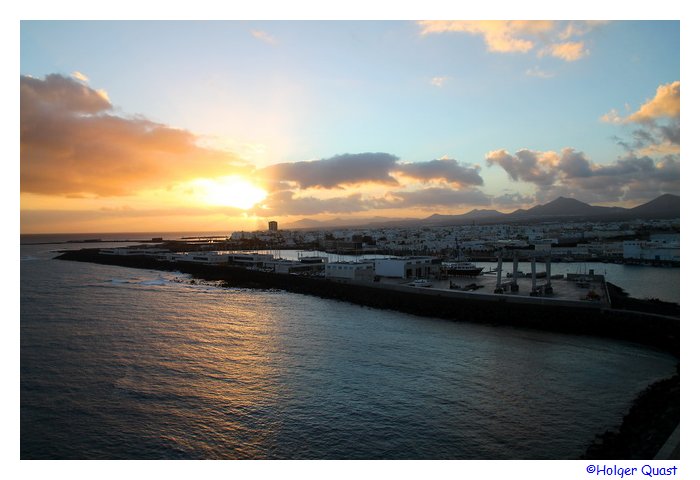 Sonnenuntergang auf Lanzarote