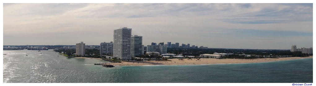 Oasis of the Seas - Auslaufen aus Fort Lauderdale