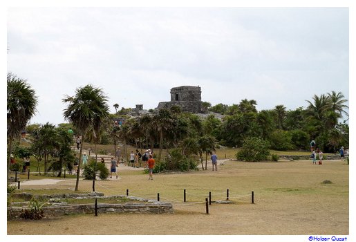 Ausgrabungsstätte Tulum - Mexiko Ausgrabungsstätte Tulum - Mexiko