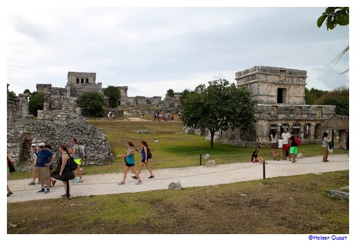 Freskentempel in Tulum - Mexiko