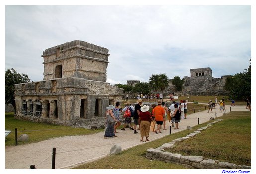 Freskentempel in Tulum - Mexiko