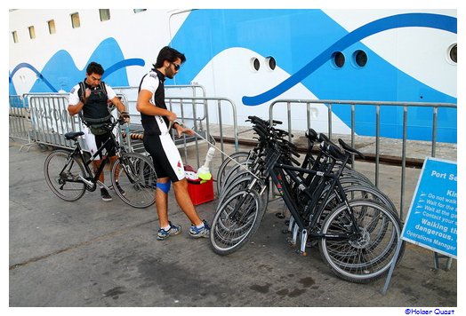 Vorbereitung zur AIDA Bike-Tour