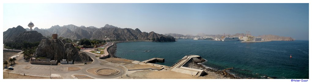 Panorama von Muscat Oman