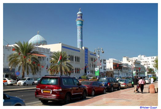 Moschee Masjid Al Rasool Aladham in Muscat