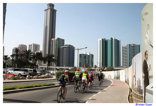 AIDA Fahrradtour Dubai