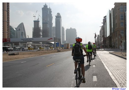 Biketour durch Dubai