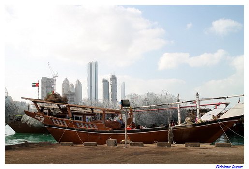 Dhau-Hafen Abu Dhabi 