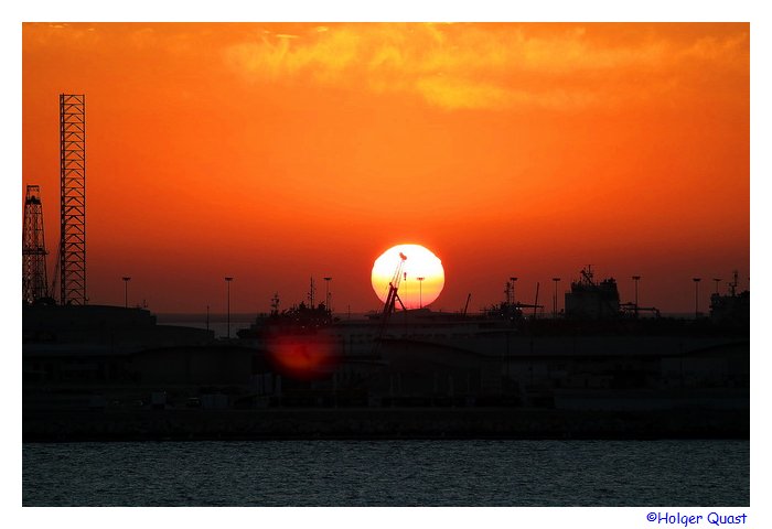 Sonnenuntergang Dubai - sunset Dubai