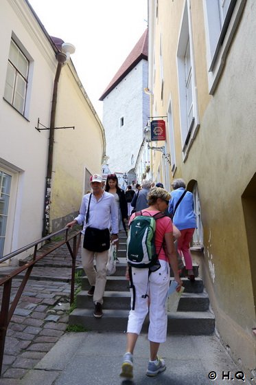 L�hike jalg der wEg zum domberg in Tallinn